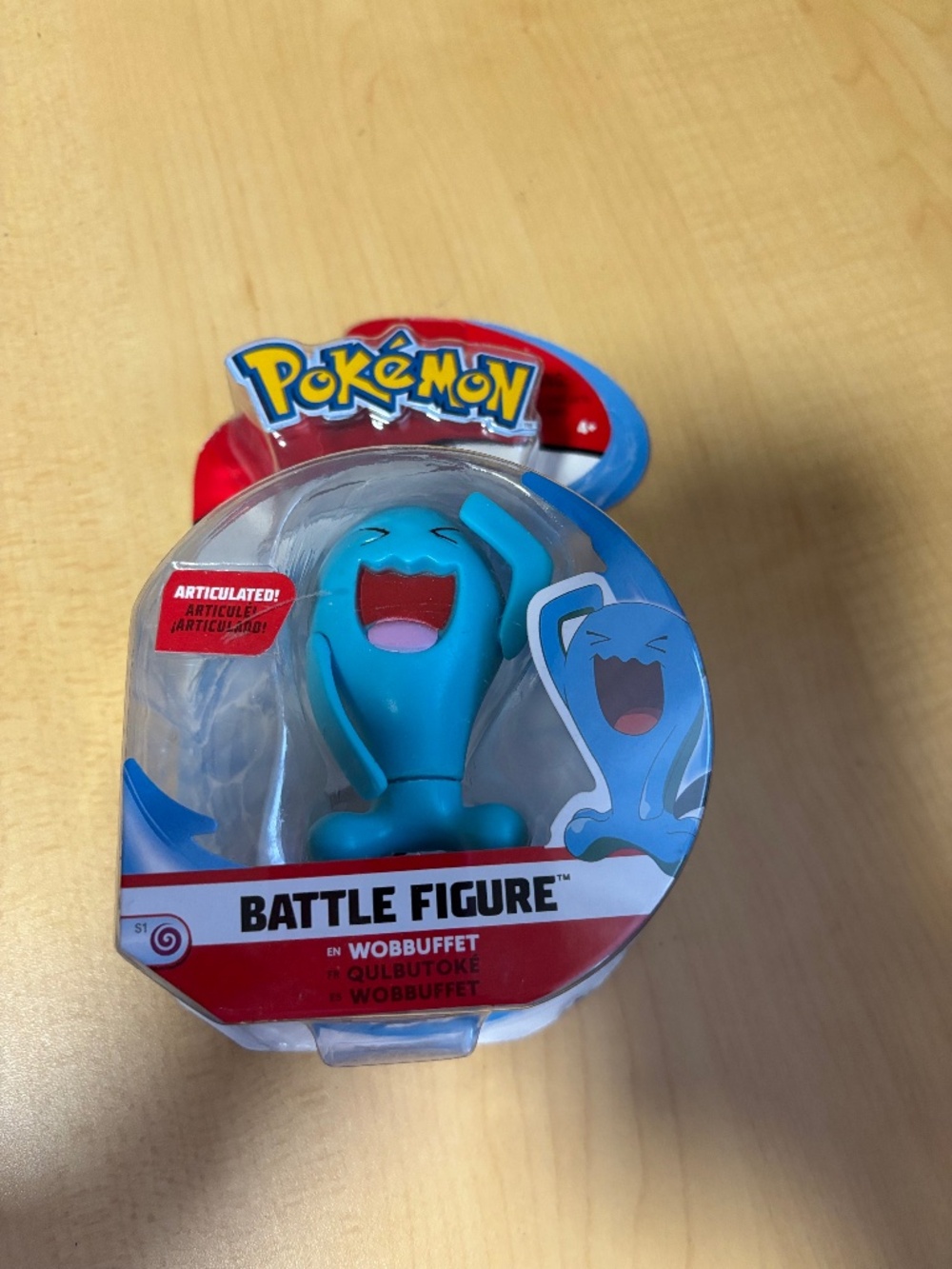 Pokemon Battle Figure, Wobbuffet, Sealed